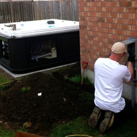 hot-tubs installation